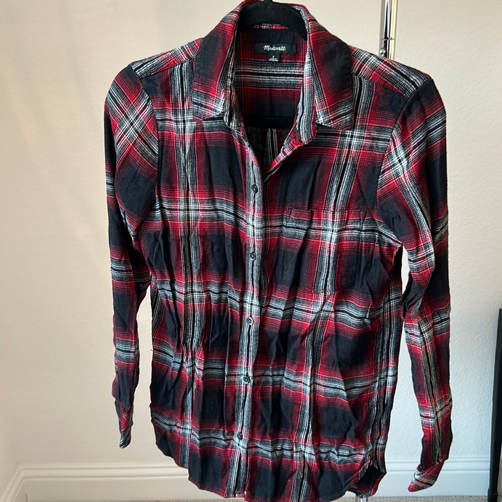 Madewell flannel size small